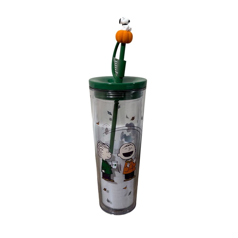 Starbucks Peanuts 24 Oz Cold Cup 2026 Limited Edition AUTHENTIC Snoopy